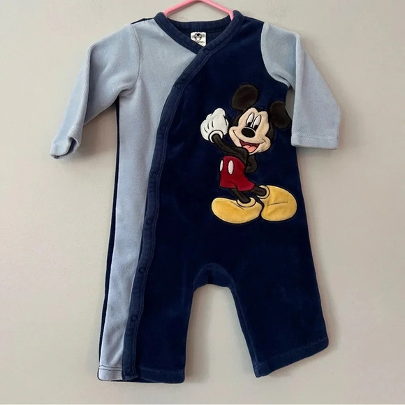 Disney Other - Disney Store Mickey Mouse Jumpsuit |  Size 3-6M
